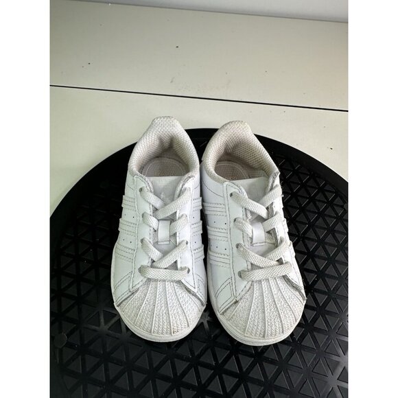 Adidas Superstar EL I Toddler Shoes White EF5397 Size 6K - Picture 2 of 8